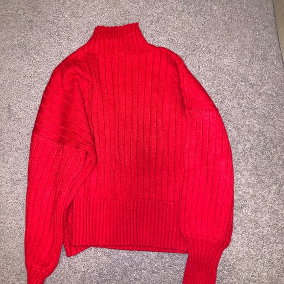 Red Women’s Sweater - Picture 3 of 3